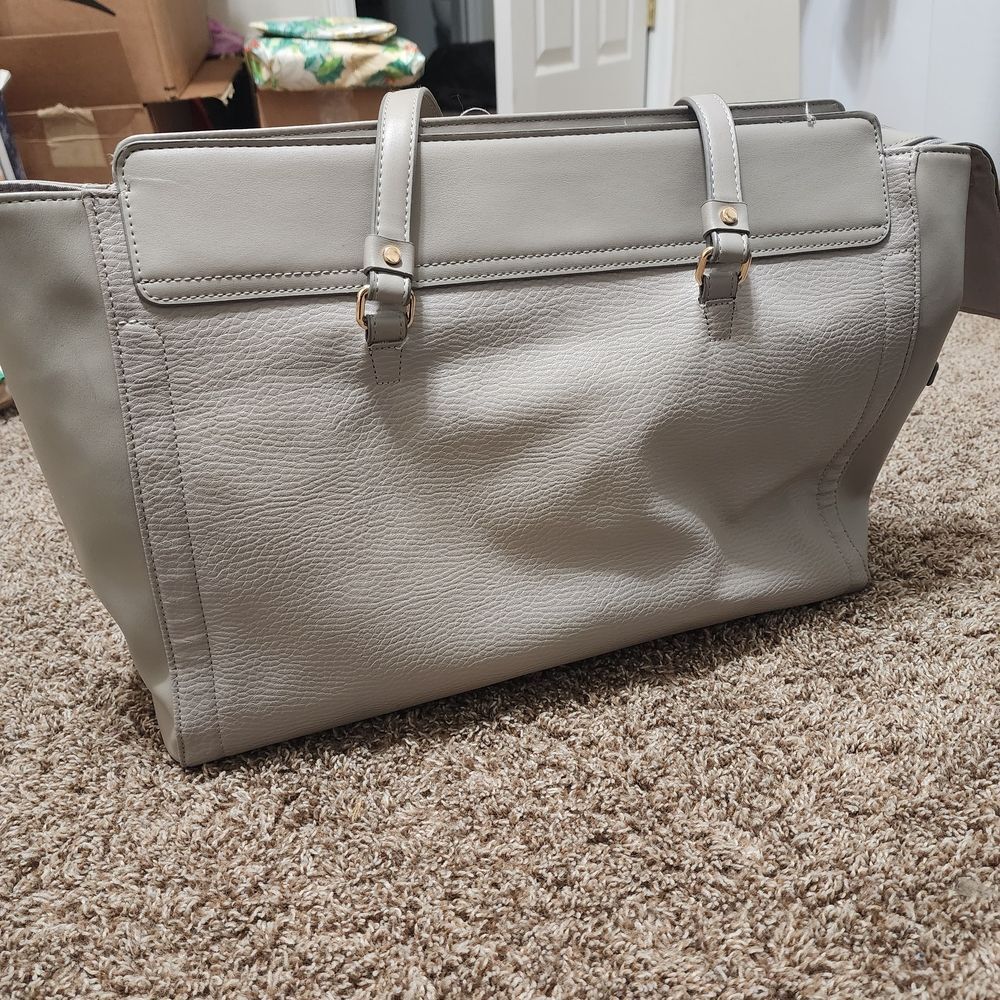 A New Day Gray Tote Bag